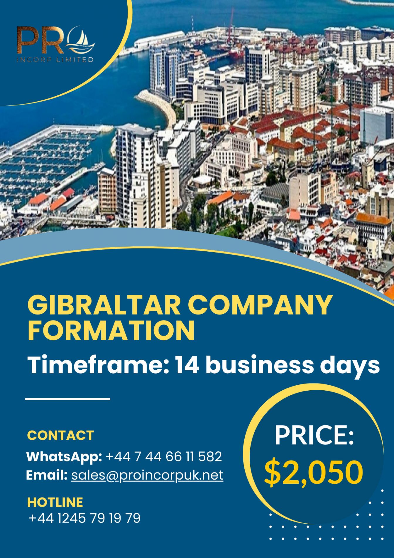 Gibraltar Company Setup