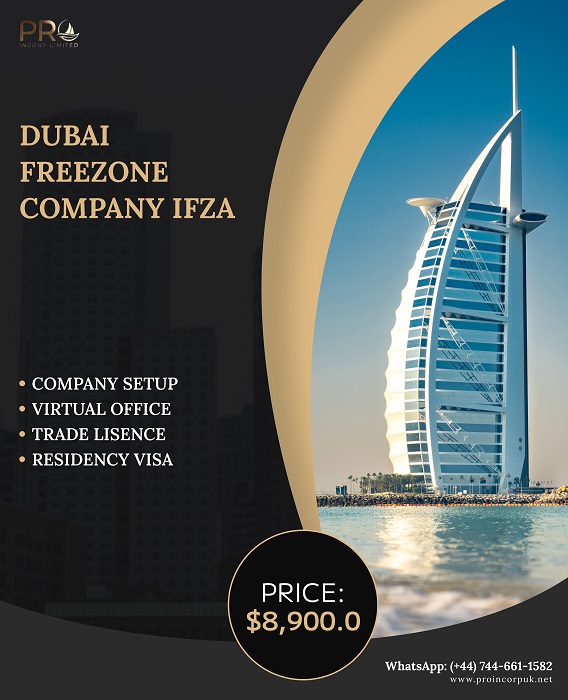 Dubai Freezone Company and 01 Residency Visa