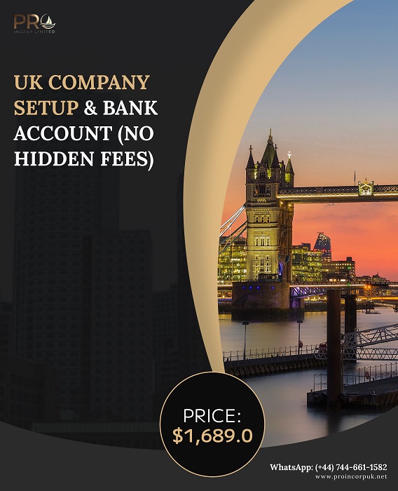 UK Offshore Company and Bank Account Service